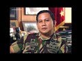 Wawancara Panglima Kostrad Letjen TNI Prabowo Subianto (Circa 1998)