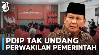 Prabowo Tak Diundang di HUT ke-52 PDIP, Ada Apa?