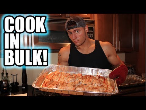 How To Cook Chicken In Bulk - Bodybuilding Meal Preparation How To Cook Chicken In Bulk - Bodybuilding Meal Preparation