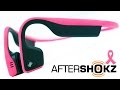 Aftershokz Trekz Titanium Limited Edition Bone Conduction Headphone Unboxing #AwareWithPink