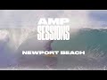 Joel Tudor and Local Crew Tap into Hurricane Rosa in Newport | Amp Sessions  | SURFER