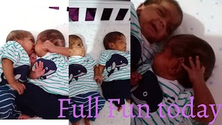 Twins Baby - twin Baby playing together || funny baby/ twins #twinsbabies #funnybaby