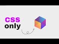 Simple 3D Cube using HTML and CSS