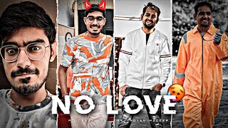 NO LOVE - CRAZY XYZ EDIT | MR INDIAN HACKER EDIT | SHUBH SONG EDIT | NO LOVE EDIT |  AMIT Edit