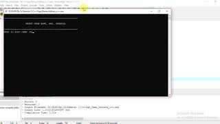 Printing name,age,address C++ CODE