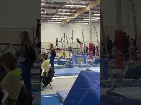 Xcel Gold Bar Routine 9.050 - YouTube