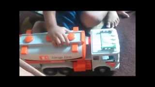 Baby  \u0026 Kid toy:  Miniature tanker truck video