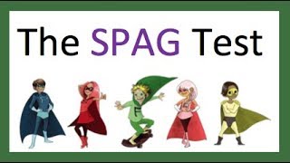 The SPAG Test - Spelling, Punctuation and Grammar - KS2 English