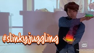 【しっぽりパフォーマンス】#slinkyjuggling（スリンキージャグリング）