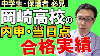 【名古屋の塾講師がガチ分析】岡崎高校の内申点・当日点・合格実績から学校雰囲気を話していこう【#愛知県学校紹介シリーズ】