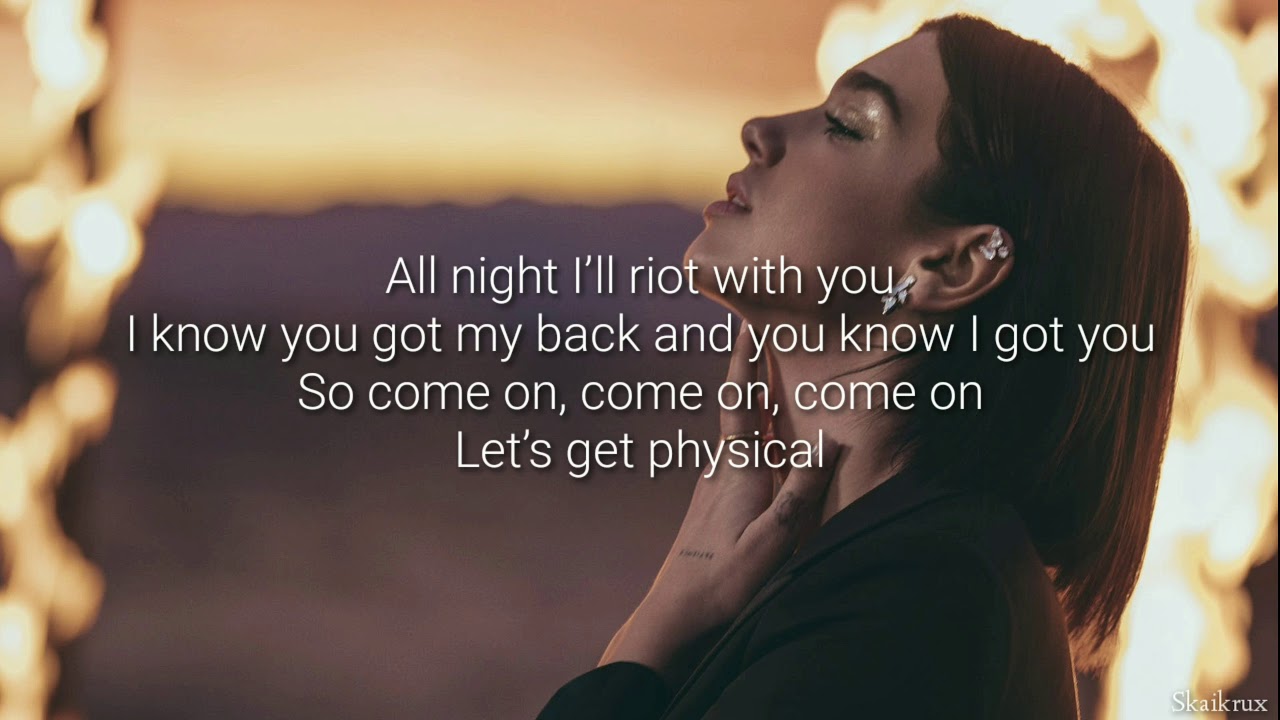 Physical - Lyrics Dua Lipa - YouTube