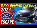 DIY 2020-2023 Ford Escape Front Bumper Removal | How To Remove Ford Escape Front Bumper