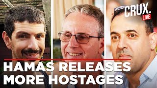 Gaza Ceasefire Live | Hamas Frees Hostages Eli Sharabi, Or Levy And Ohad Ben Ami | Israel vs Hamas