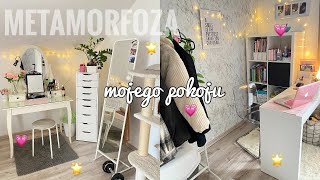 metamorfoza mojego pokoju 💗✨