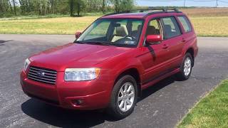 2006 Subaru Forester 2.5 XT Premium 5 Speed Manual \u0026 Pano Sunroof