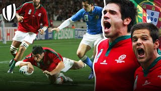When Portugal played in the Rugby World Cup!