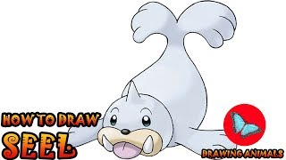 How To Draw Seel Pokemon | Drawing Animals