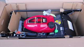 #46 New Honda Mower HRX217HYA