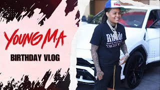 Young M.A Birthday Vlog in Vegas