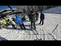 whitefish north bowl face bluebird inversion