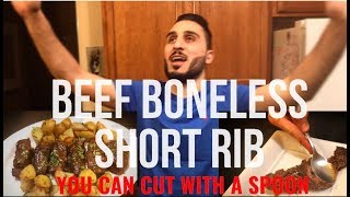 The Most Tender Boneless Beef Short Ribs Recipe