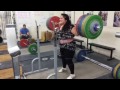 tamara back squat 220 kg