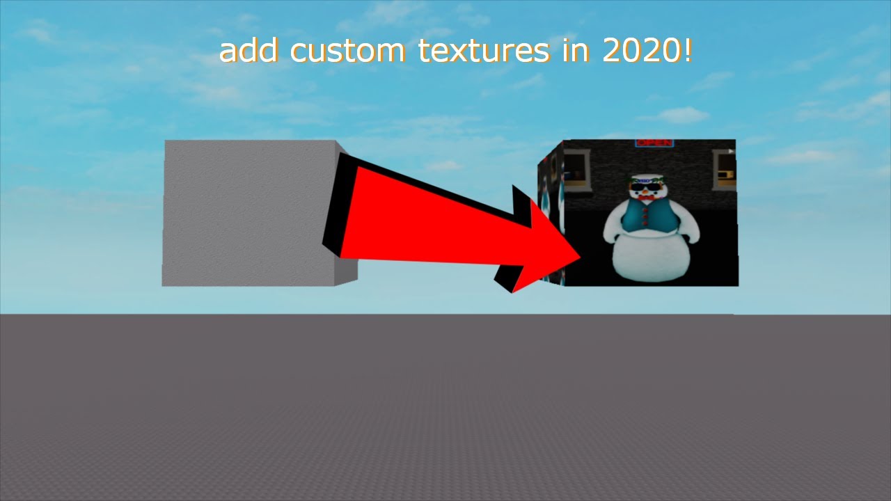 How To Add Custom Decals And Textures In Roblox Studio | 2020 Tutorial ...