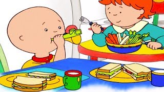 Caillou English  Episodes | Caillou and the Loud Lunch | Cartoon Movie | Cartoon