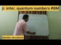 quantum numbers #8MARKS@JR, INTER