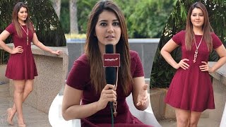 Rashi Khanna Singing Andamaina Lokam Song | IndiaGlitz Telugu Interview