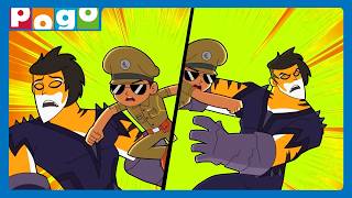 Little Singham 😍| Hanikarak Hippo Ka Deadly Attack! | Panja Attack | Compilation | @PogoChannel