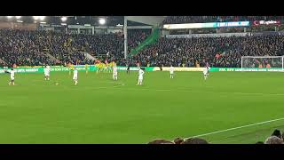 Ante Crnac goal 82 min for Norwich City v Plymouth Aygle 26/12/24 Championship