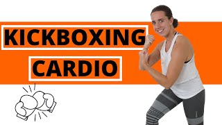 30 Minute Cardio HIIT Workout for Fat Loss – Low Impact Kickboxing Exercises at Home – No Equipment