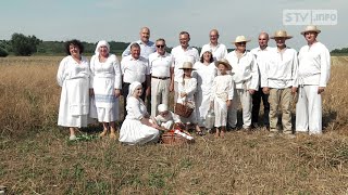 Staropolskie żniwa w Nadbrzeziu. Piękne plenerowe widowisko