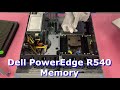 Dell PowerEdge R540 Server Memory Overview & Upgrade | How to Install Memory | Supported DIMMs