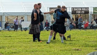 I attended my first Highland Games in Blairgowrie, Scotland