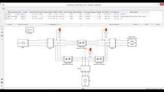 Load flow analysis using matlab simulink