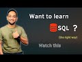 Learn SQL the right way | SQL Live Training | Learn SQL from me