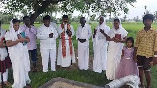 இயேசு இரட்சகர் சபை ஞானஸ்நானம்  எடுக்கும் போது பாஸ்டர் குணசேகரன்