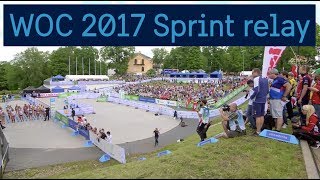 WOC 2017 Sprint relay