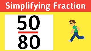 Simplify the fraction 50/80 || 50/80 Simplified