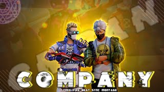 Company ( Emiway Bantai) - Beat Sync Montage | Free Fire Best Edited Montage |