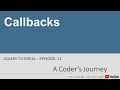jQuery Tutorial#11 - Callbacks