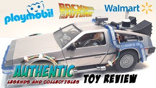 Playmobil Back to the future DeLorean custom build Toy Review