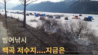 지금은~ 백곡저수지 빙어낚시 조항! 조과! 확인!..25...1.12