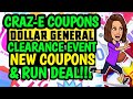 🏃‍♀️RUN DEAL! FREEBIES! OVERAGE!🏃‍♀️DOLLAR GENERAL CLEARANCE EVENT & COUPONING🏃‍♀️EXTREME COUPONING