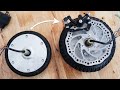 Brake disc and big tire hoverboard motor |  bitDad Electric Scooter build Part 1