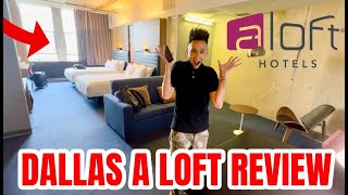 Dallas Aloft Downtown Hotel Review