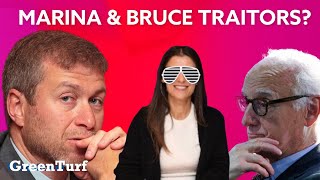 CHELSEA FANS & ROMAN ABRAMOVIC ANGRY AT BRUCE & MARINA ~ FOR THE SUPER LEAGUE FIASCO