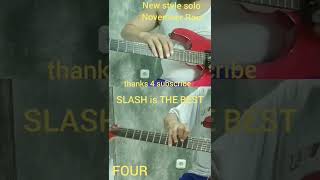 4 NEW STYLE Lead November Rain solo cover #music #song #musician